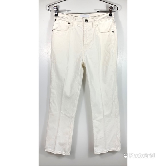 NWT CURRENT ELLIOTT The Vanessa White Out Jeans 25 - Picture 6 of 12